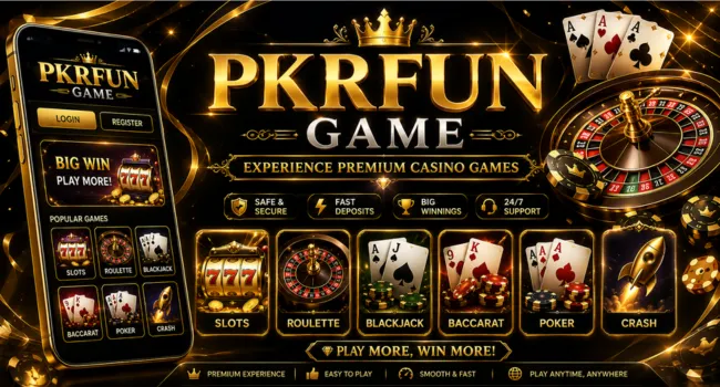 PKRFUN Game Logo